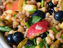 farro blueberry saad