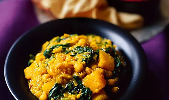 north indian chickpea curry