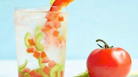 tomato-celery-pepper-water